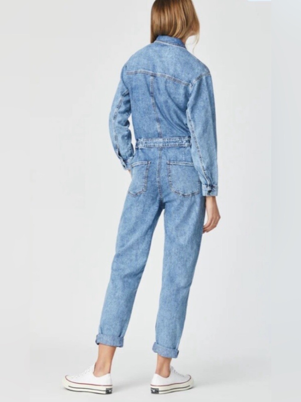 Mavi Denim Utility Jumpsuit - NWT size Large - Picture 2 of 10